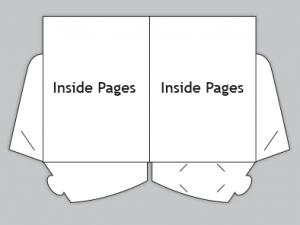 PF-3 Two Flaps No Gusset Back Diagram